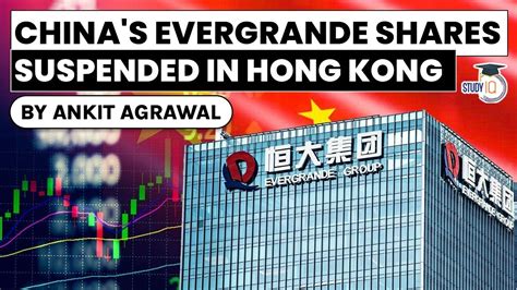 Trading of shares of debt-laden property developer China Evergrande suspended in Hong Kong